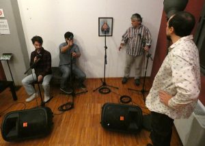 posizionamento microfoni e perfomer PULSE